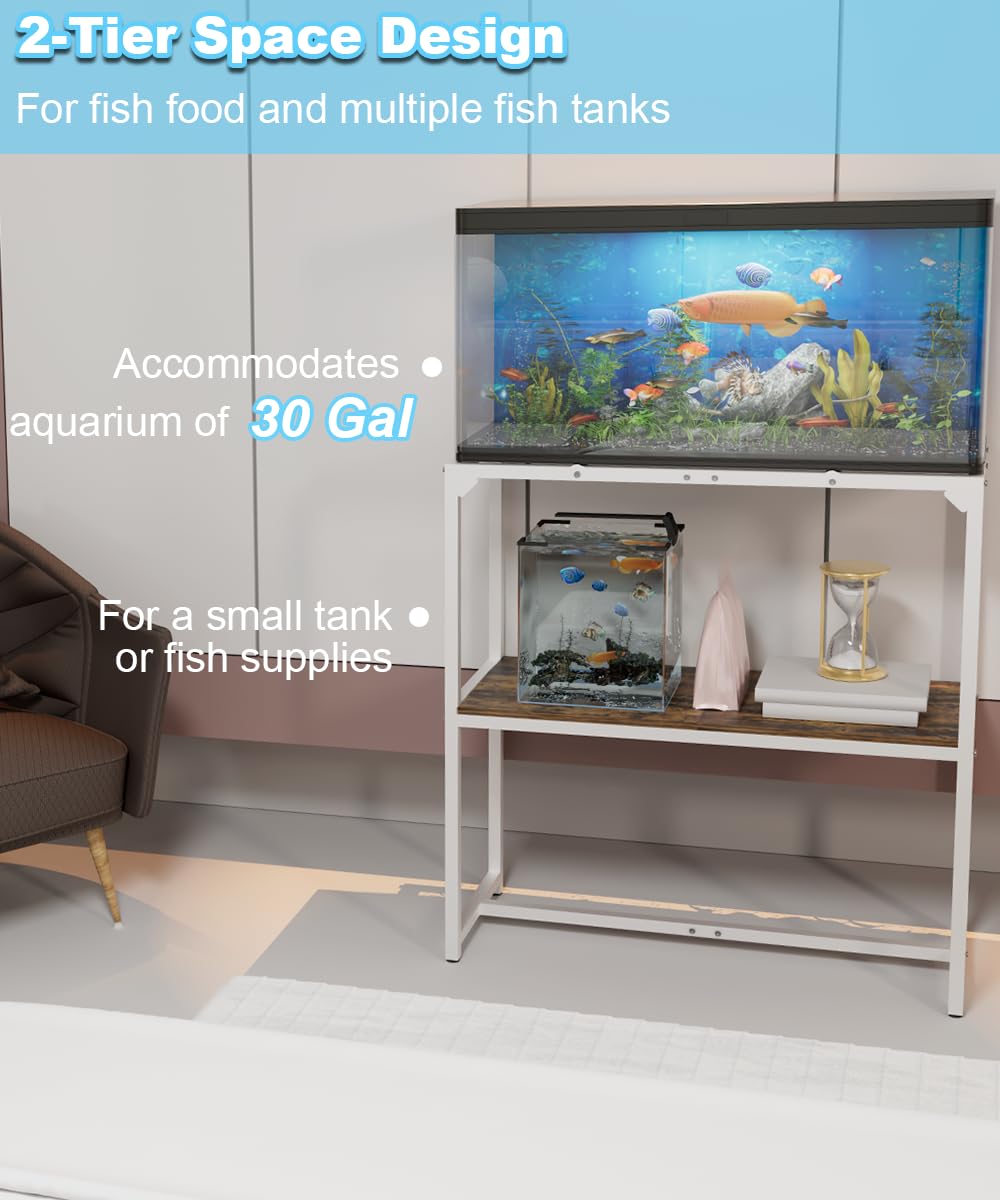 Mondazie 2-tier stand keeps tanks and tools organized