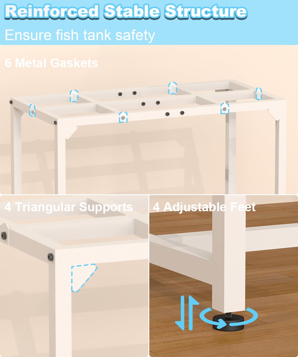 Mondazie stand in living room illustrates versatile placement