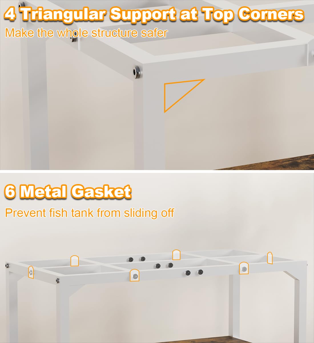 Mondazie stand with storage shelf shows two tier usefulness for tools and supplies