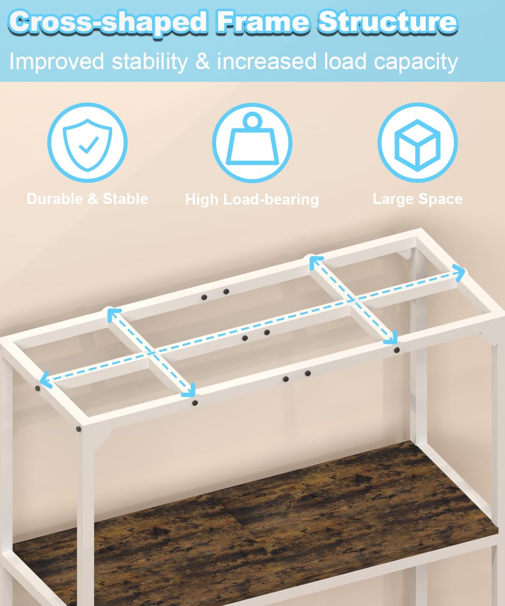 Mondazie upgraded height stand elevates tank for comfortable viewing