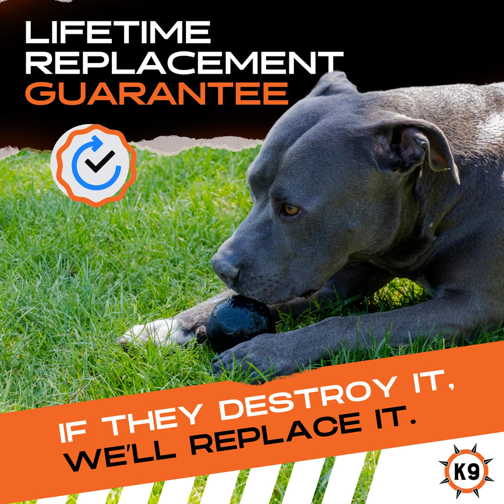 Monster K9 Indestructible Ball USA made in Erie, PA with American rubber