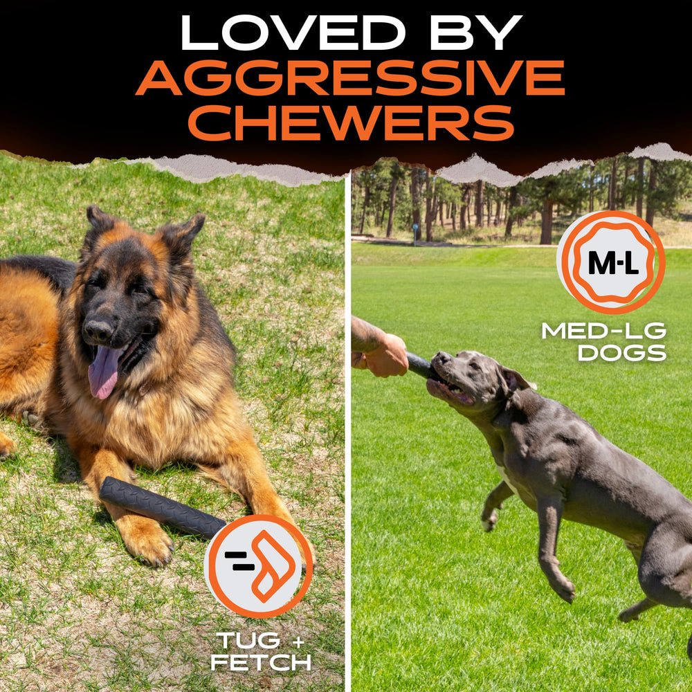Monster K9 tug-and-fetch action demonstrates versatile play and training potential.