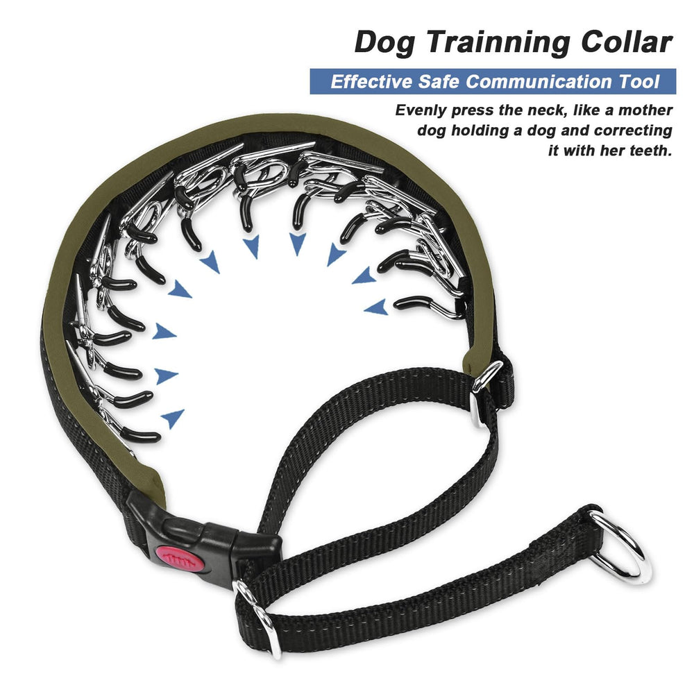 Monstoyo Martingale Collar daily-use design supports safe control on walks.