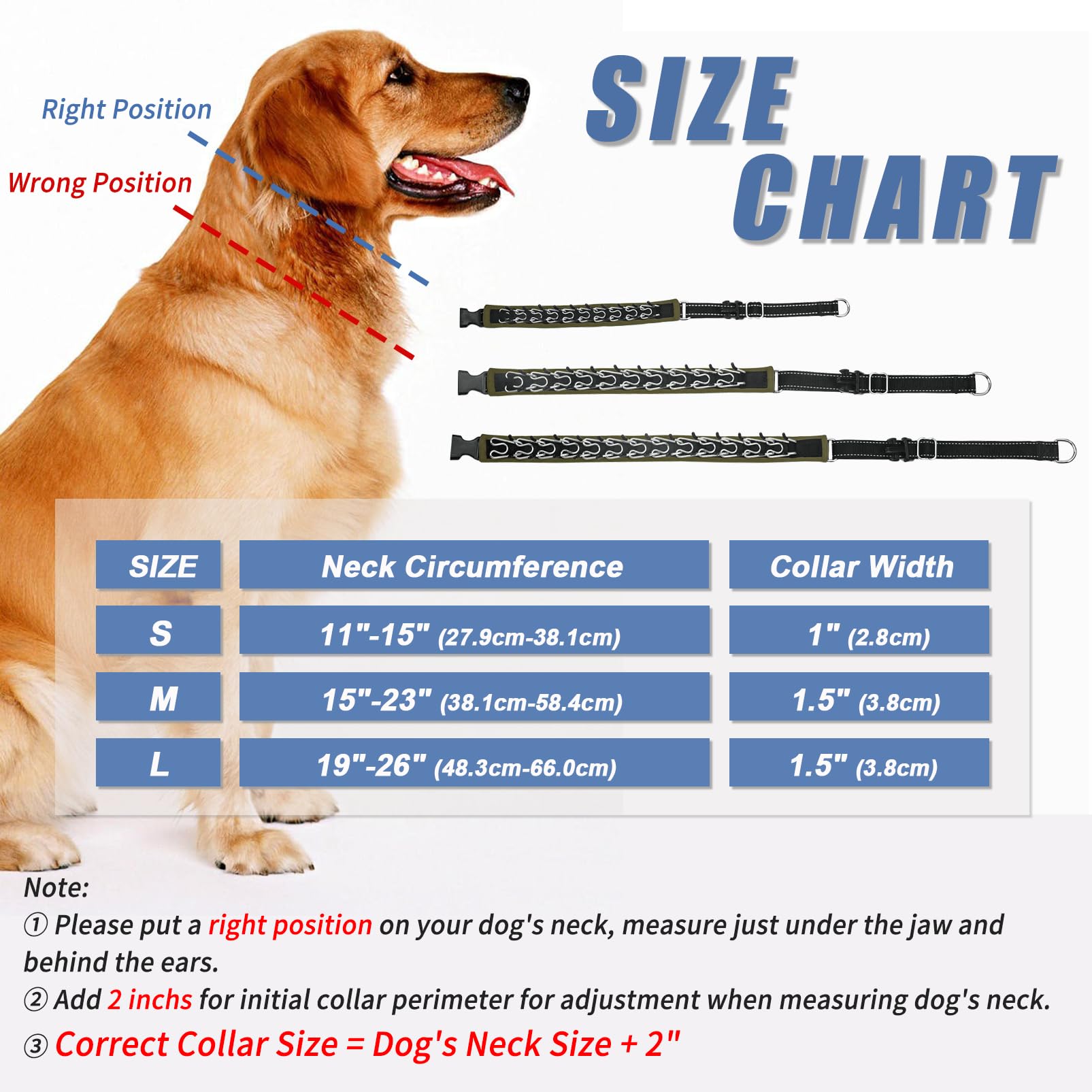 Monstoyo Martingale Collar soft-neoprene-padding reduces rubbing for comfortable sessions.