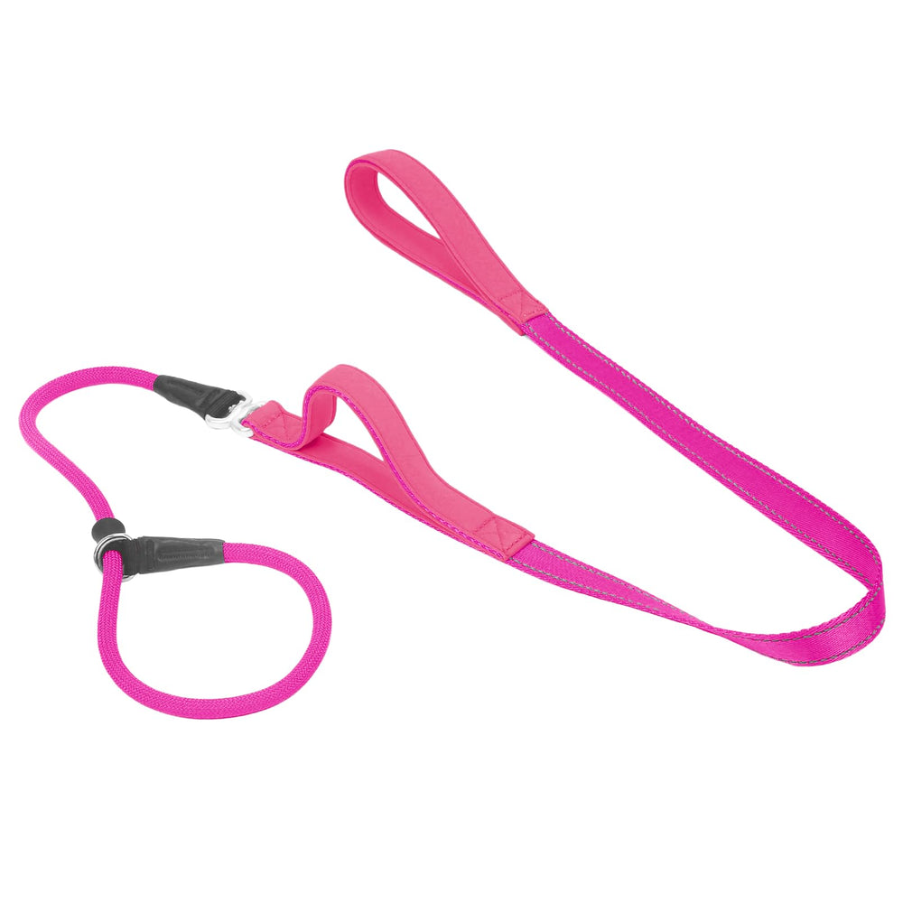 Monstoyo Slip Lead con doble mango para control cómodo durante paseos
