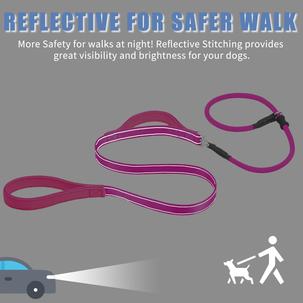 Monstoyo Slip Lead ideal para áreas concurridas y entrenamiento seguro