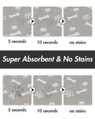 MontVoo dog food mat anti-slip-back prevents shifting during meals and protects floors
