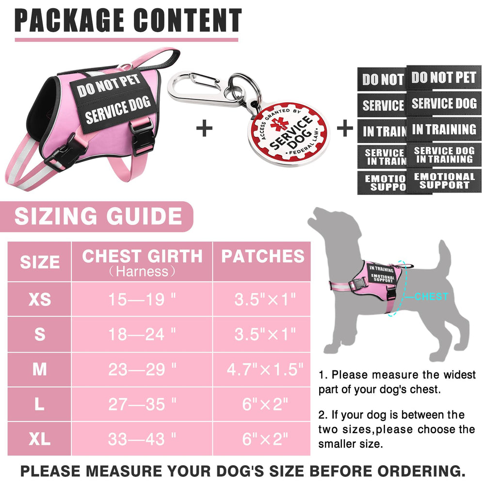 MOOGROU size options chart helps fit most breeds accurately.