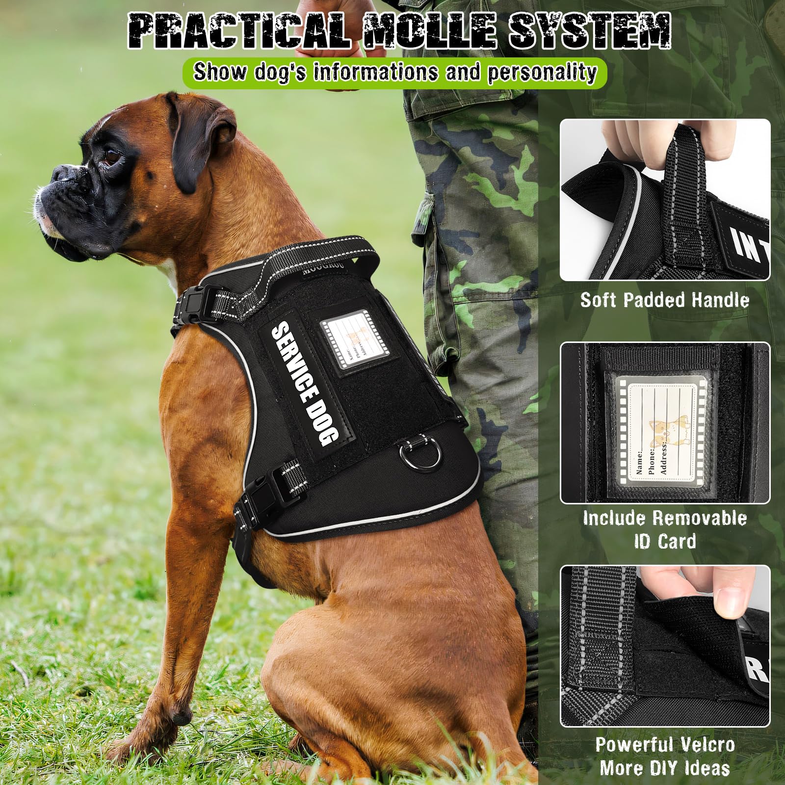 MOOGROU reflective strips boost visibility during night walks.