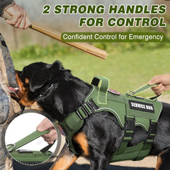 MOOGROU tactical dog leash heavy-duty for confident handling