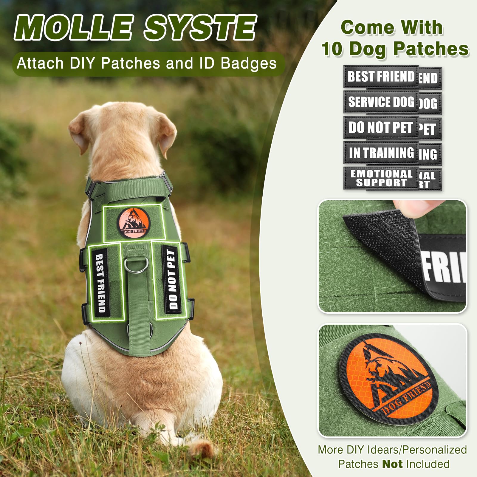 MOOGROU vest metal buckles highlight strength and durability