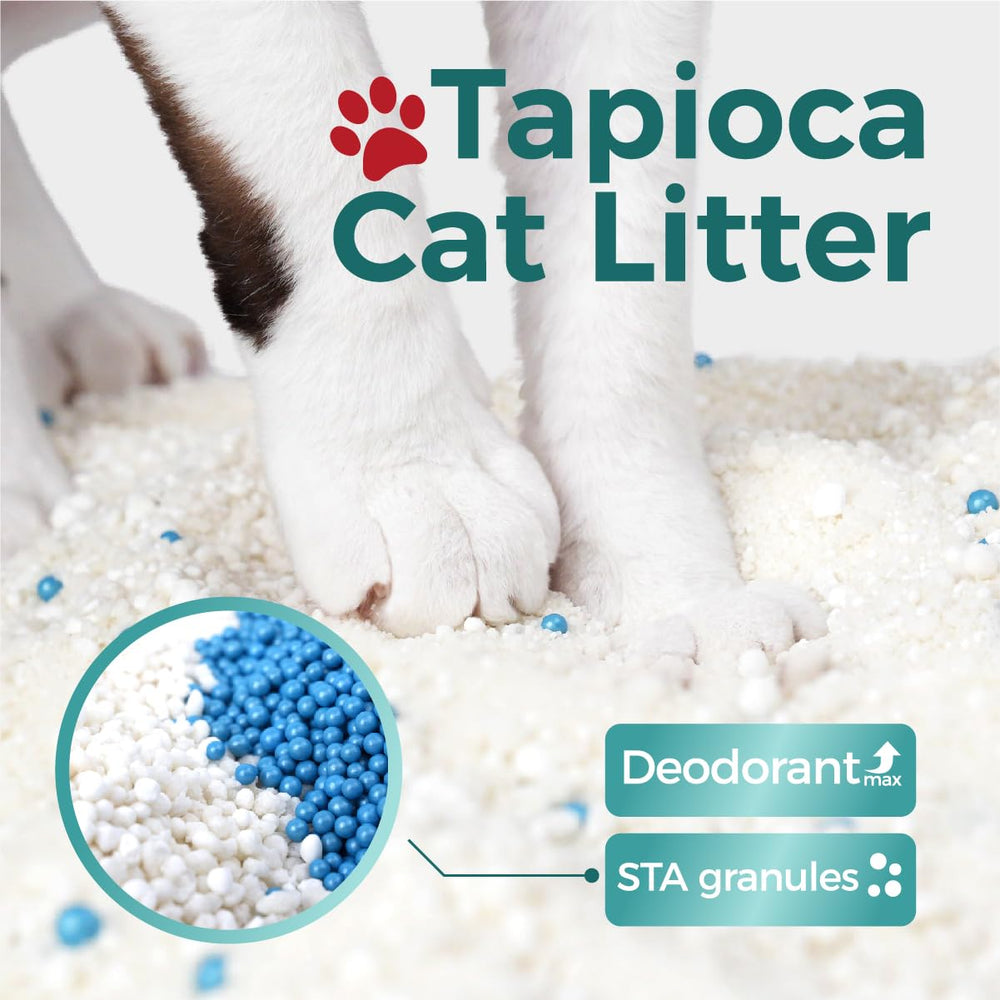 MOONFOREST Tapioca Cat Litter is automatic-box-friendly for smooth operation.