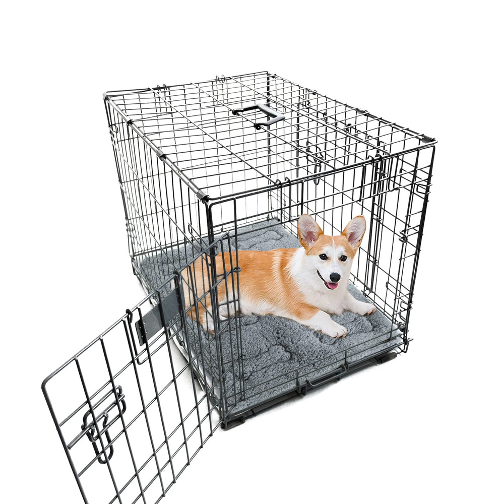 Moonsea dog bed crate mat two-pack offers value and versatility