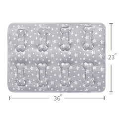 Moonsea dog crate bed mat machine-washable for easy care