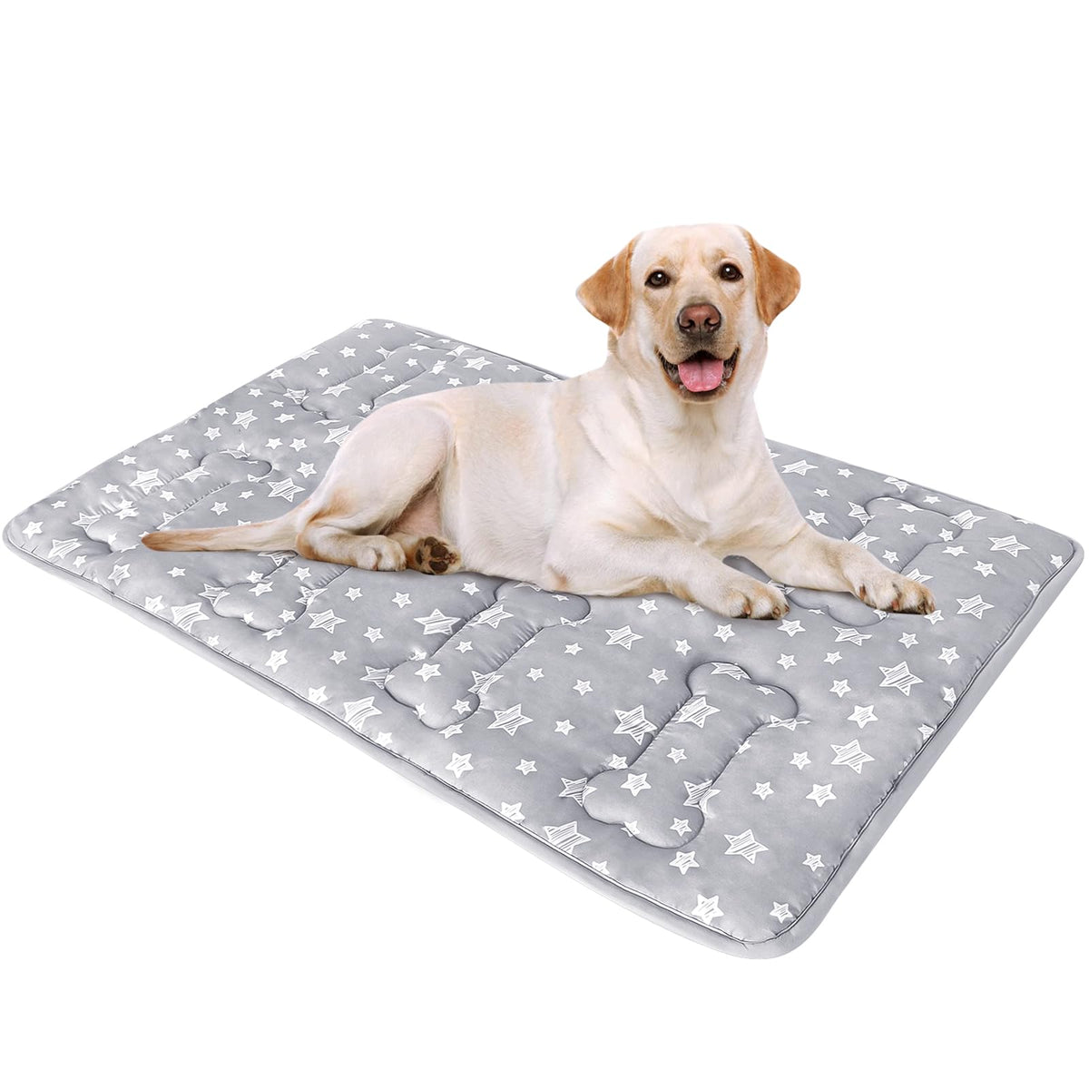 Moonsea dog crate bed mat top-layer texture enhances comfort and durability