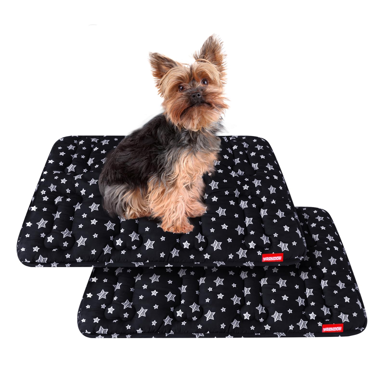 Moonsea Dog Crate Mat top material — plush comfort for restful naps.