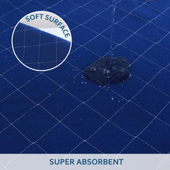 Moonsea anti-slip bottom keeps the pad in place on wooden floors