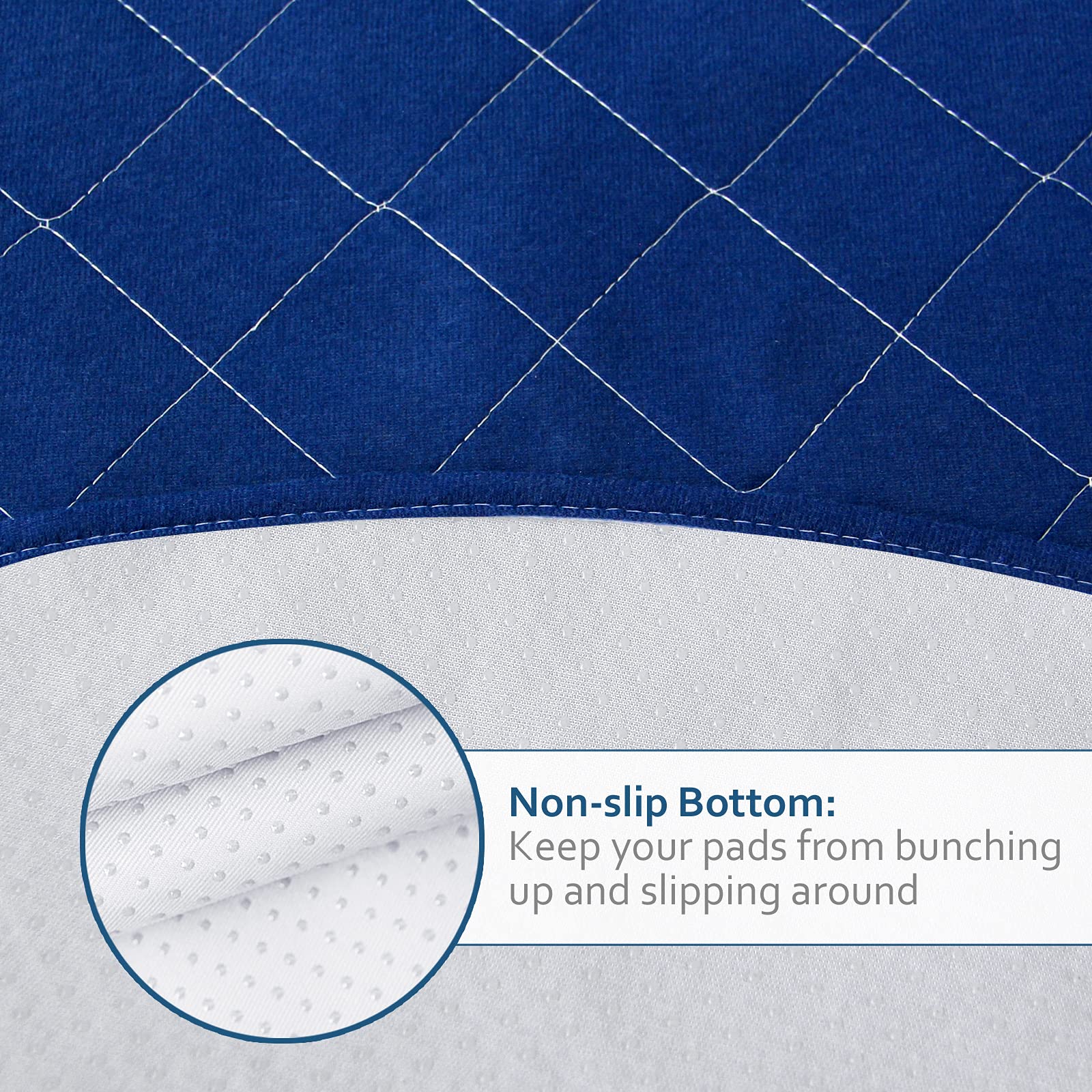Moonsea 4-layer quilted design offers fast absorption for mess-free spaces