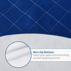 Moonsea 4-layer quilted design offers fast absorption for mess-free spaces