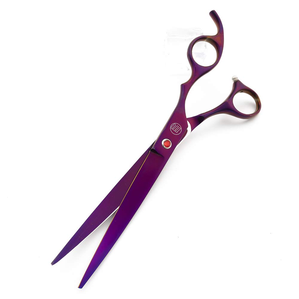 Moontay dog grooming scissors clean cloth 8in included for quick maintenance
