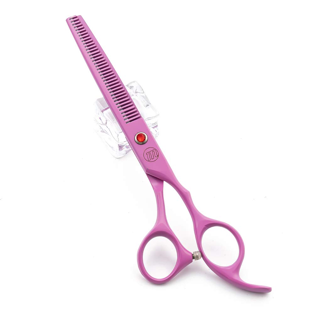 Moontay thinning/blending scissors 7in to reduce bulk and blend lines.