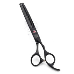 Moontay downward curved dog grooming scissors for precise under-chin and paws.
