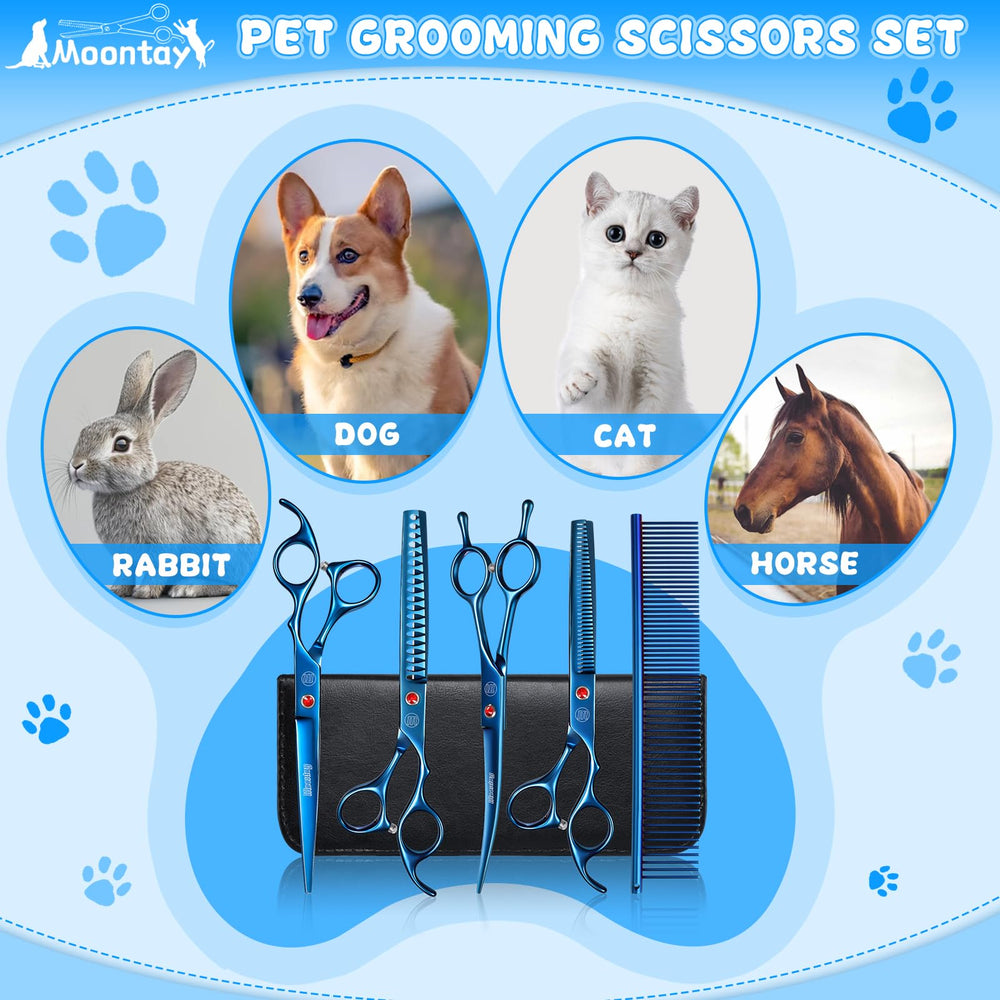 Moontay ergonomic offset-handle design for comfortable, controlled grooming sessions