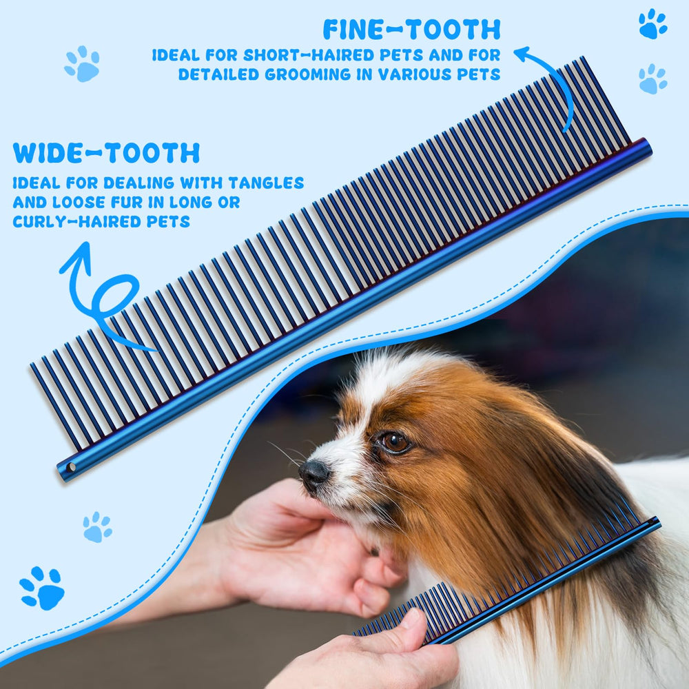 Moontay pet comb for detangling and prepping before trimming