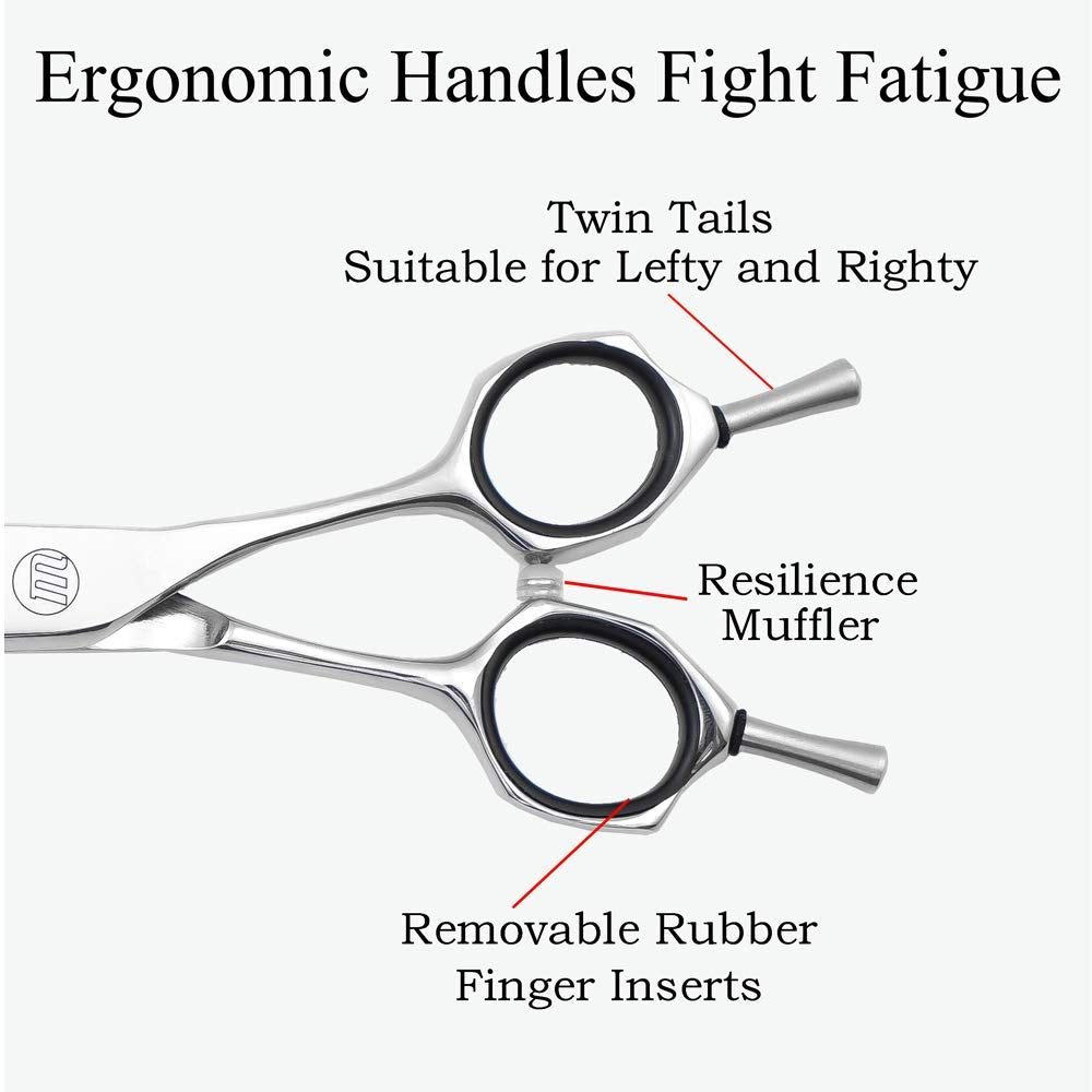 Moontay quiet grooming shears for sensitive pets during at home grooming