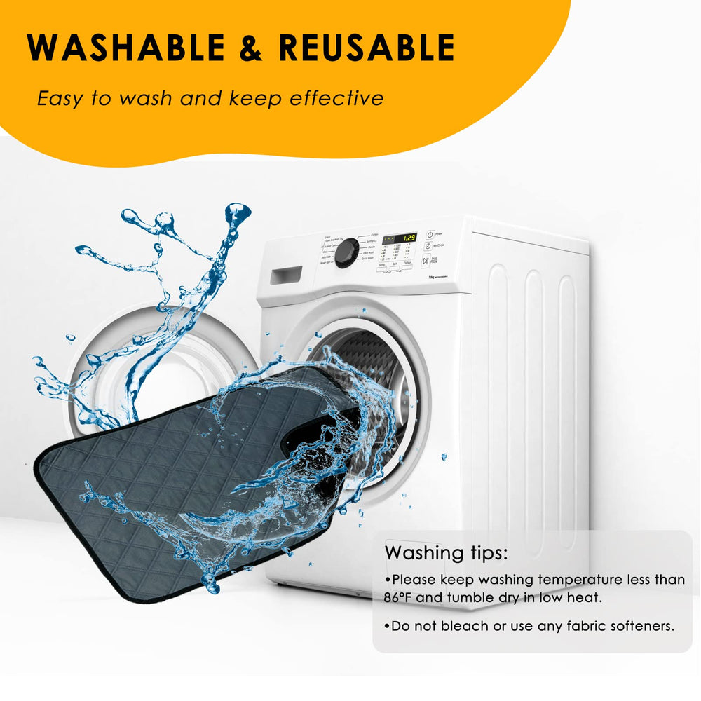 Mooydee guinea pig pad machine washable for easy cleanup.