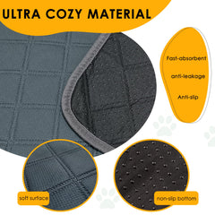 Mooydee guinea pig pad multi-layer design combines softness and absorbency.