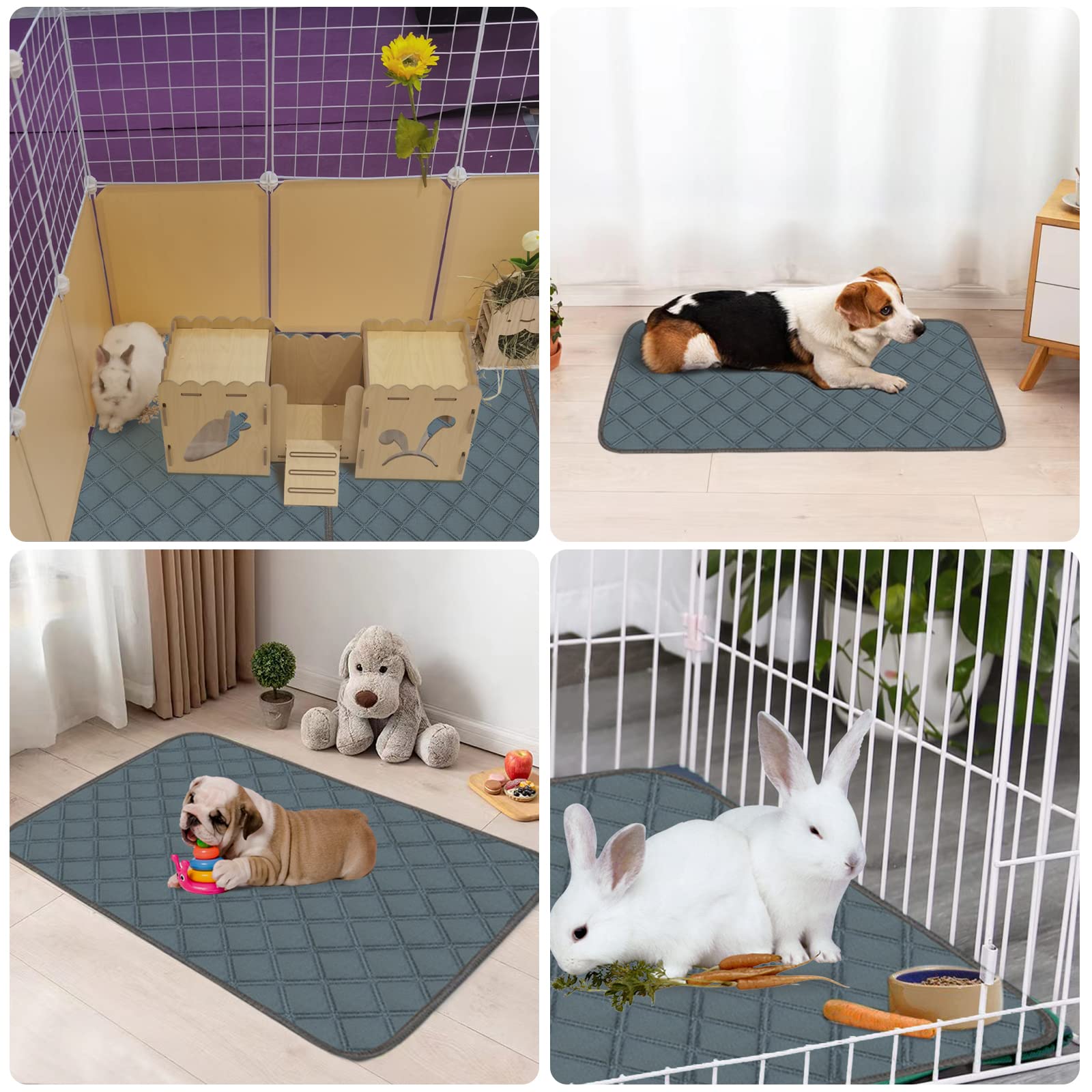 Mooydee guinea pig pad multi-pet use fits guinea pigs, rabbits, hamsters.
