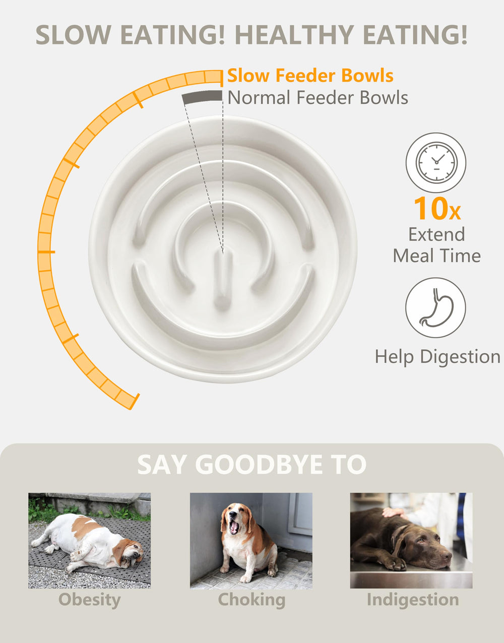 MOPANG ceramic food bowl dishwasher-safe for easy cleaning