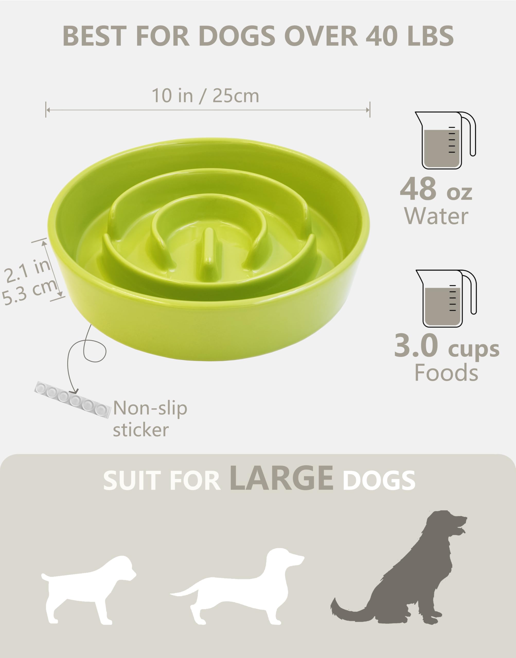 MOPANG large-dog mealtime puzzle feeder showcases engaging feeding to extend meals.