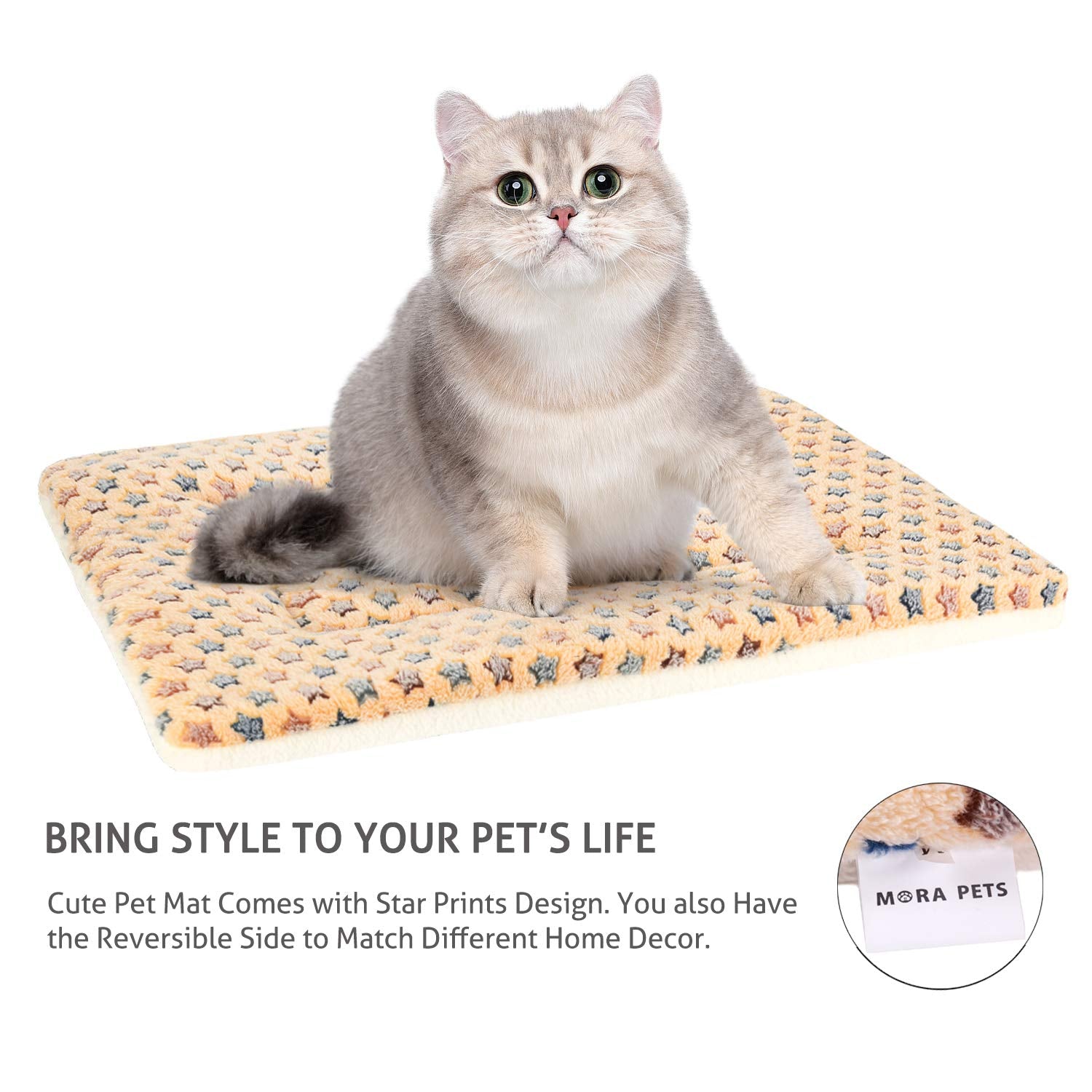 Mora Pets crate pad machine-washable keeps crate hygiene simple