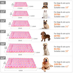 Mora Pets fleece bottom crate pad for extra warmth during naps