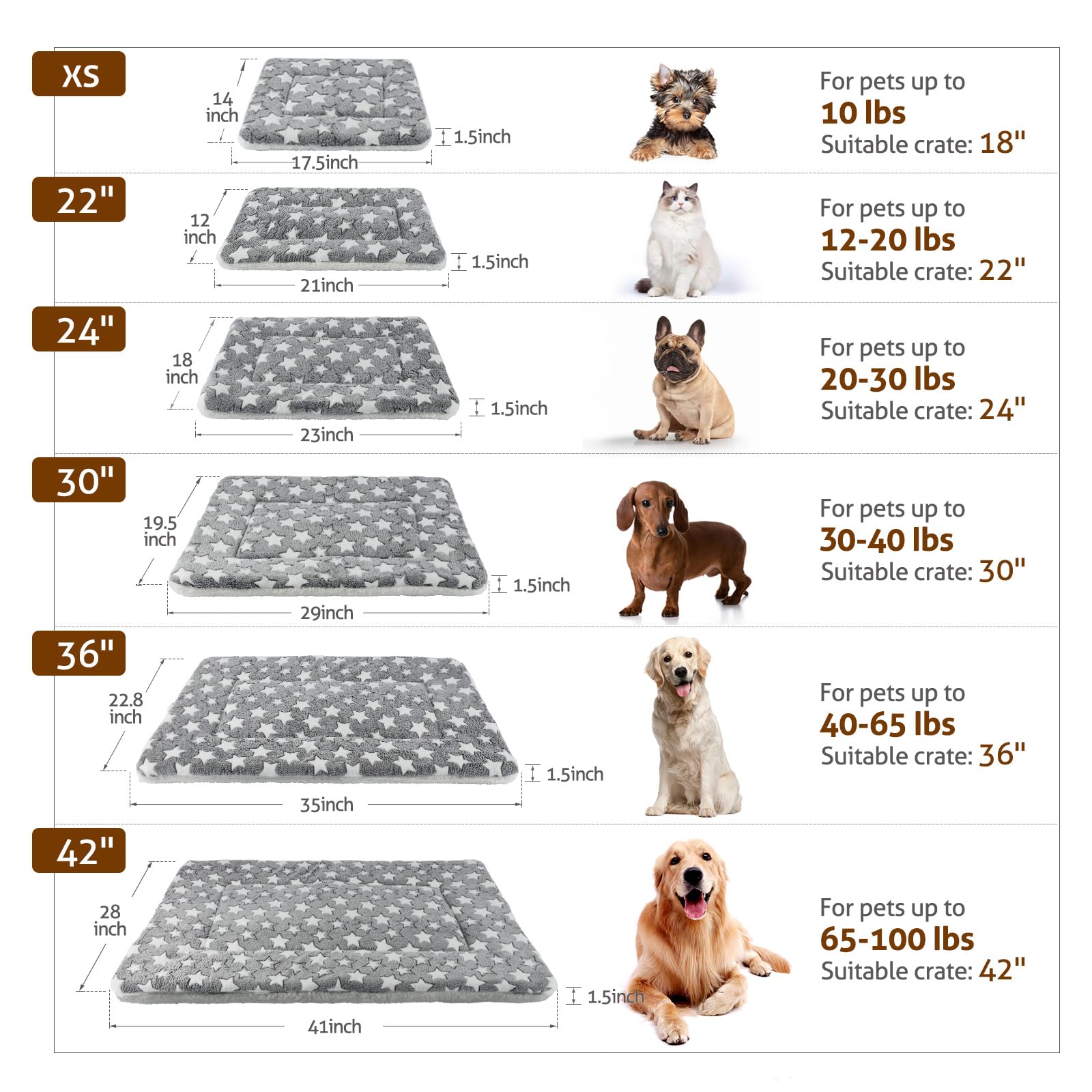 Mora Pets dog bed crate pad reversible side showcased for versatile decor