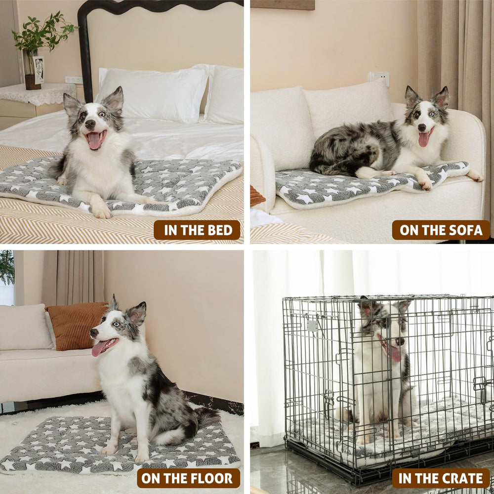 Mora Pets dog bed machine-washable fabric makes cleaning easy after adventures
