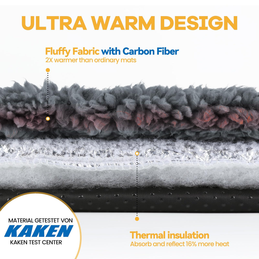Mora Pets non-slip bottom demo keeps the pad securely in place.