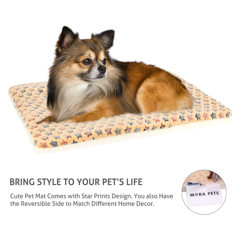 Mora Pets 21x12 inch bed fits most 22-inch crates.