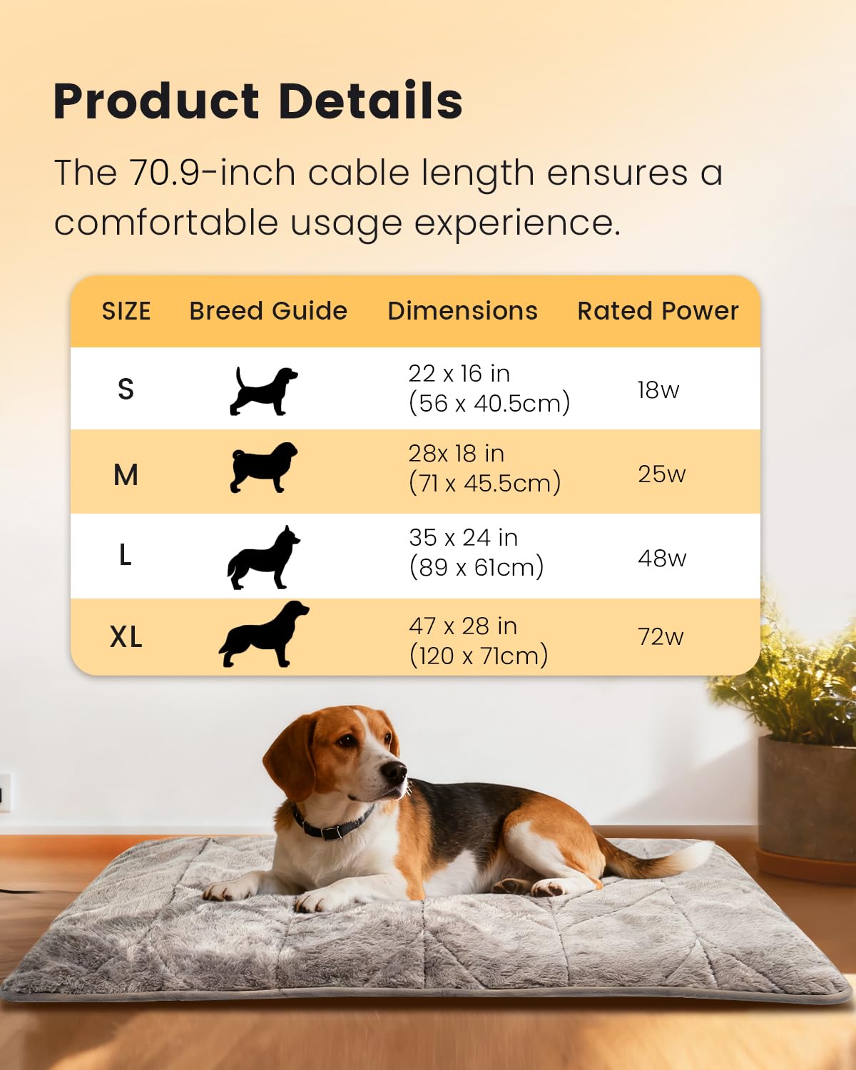 Mora Pets removable washable cover for easy daily cleaning.