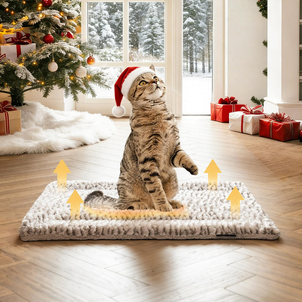 Mora Pets Self Heating Cat Pad ideal for kittens and puppies seeking warmth