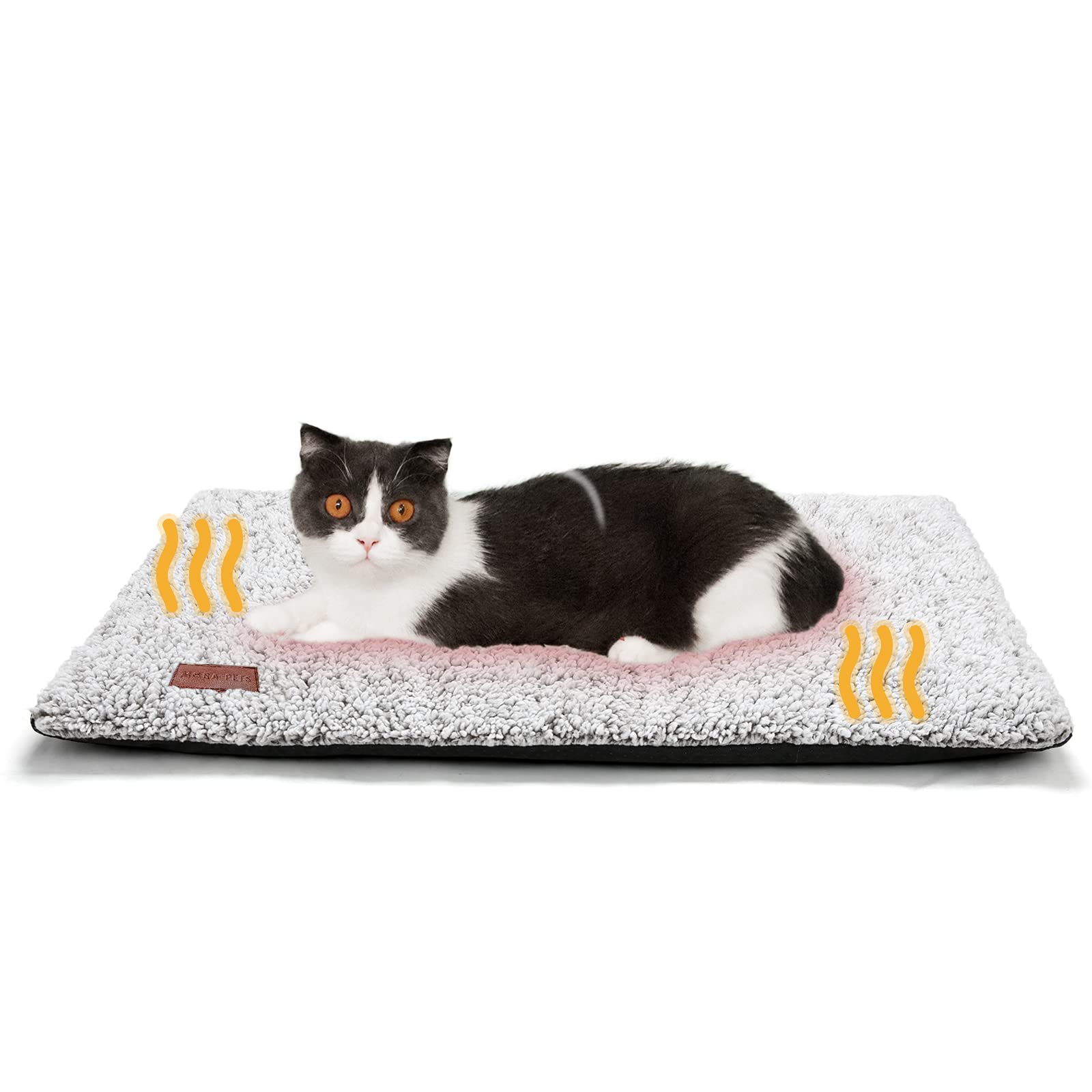 Mora Pets self-warming bed washable cover for quick cleaning and care.