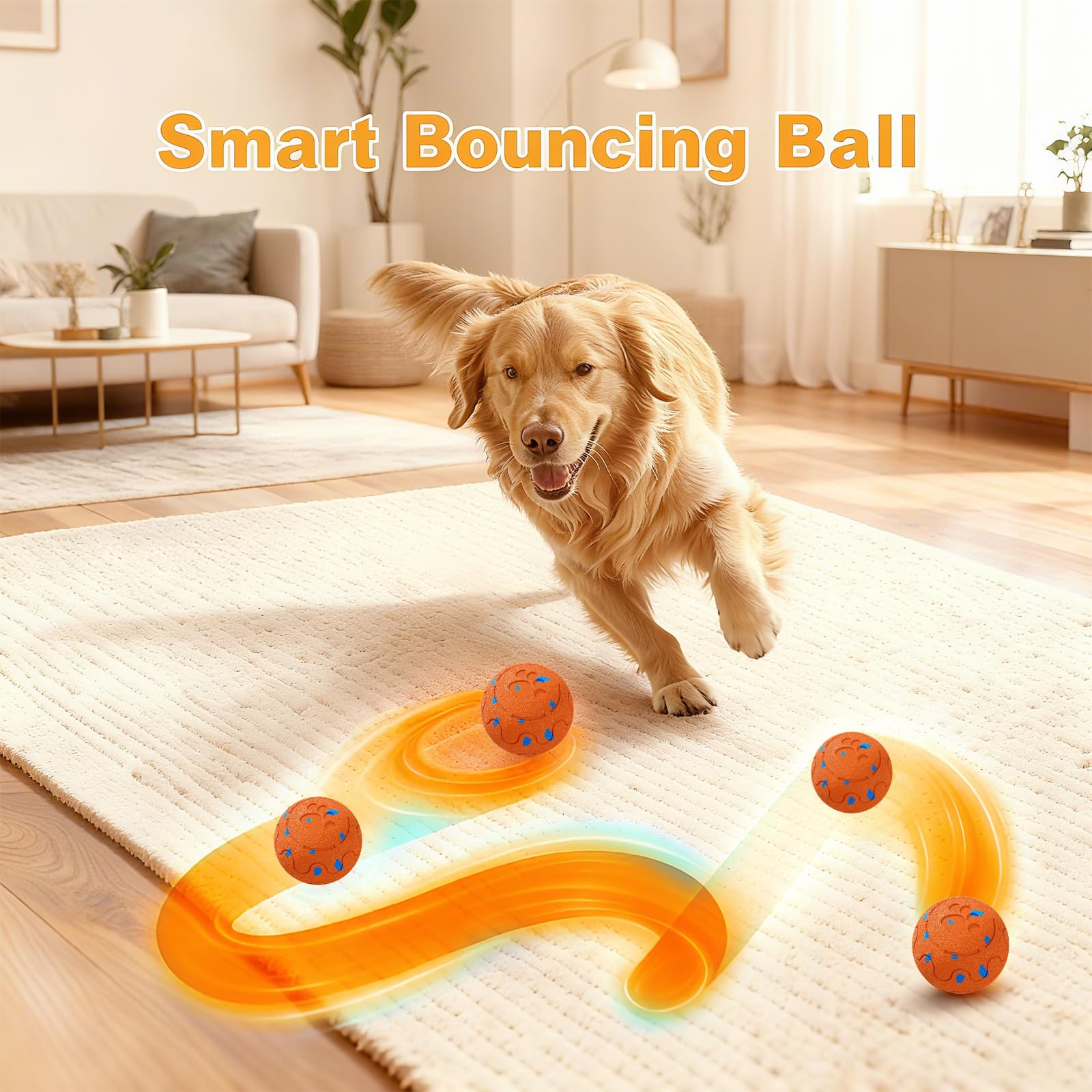 Morhandisn dog ball bouncing: energetic bounce to spark pup curiosity.