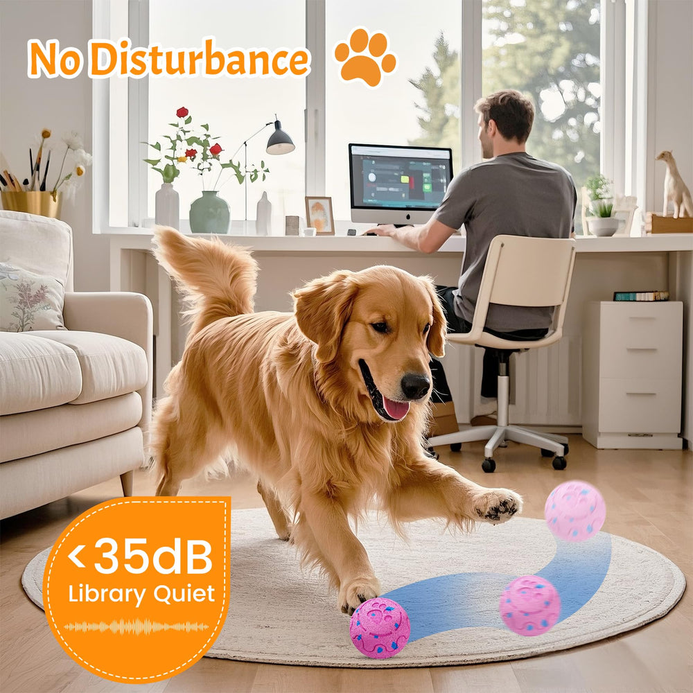 Morhandisn dog ball pink type-c charging enables quick power.