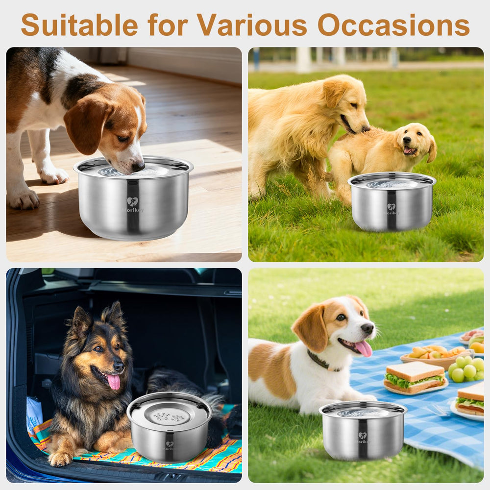 Morikey easy-clean removable floating tray simplifies maintenance and refilling.