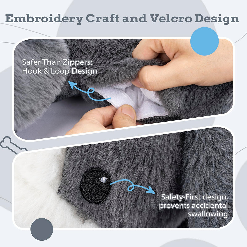 Moropaky Heartbeat Toy packaging displays an essential puppy companion