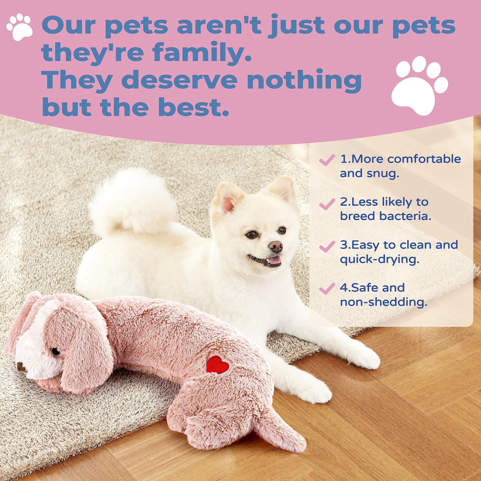 Moropaky Heartbeat Toy anxiety-relief plush for calmer car journeys