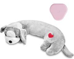 Moropaky Heartbeat Toy dog portrait showing cozy anxiety-relief design.