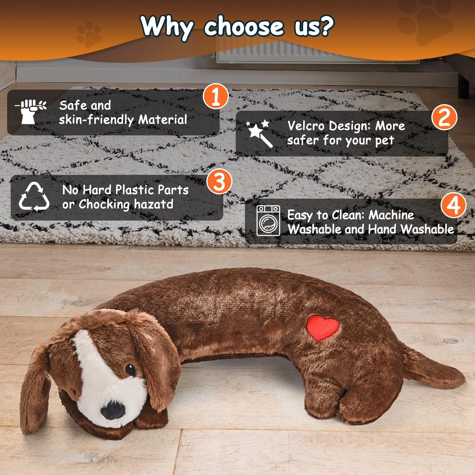 Moropaky Heartbeat Toy night-use setting for calmer sleep